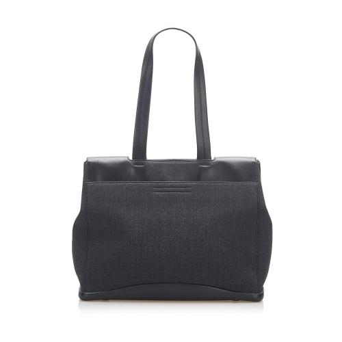 Prada Canvas Shoulder Bag