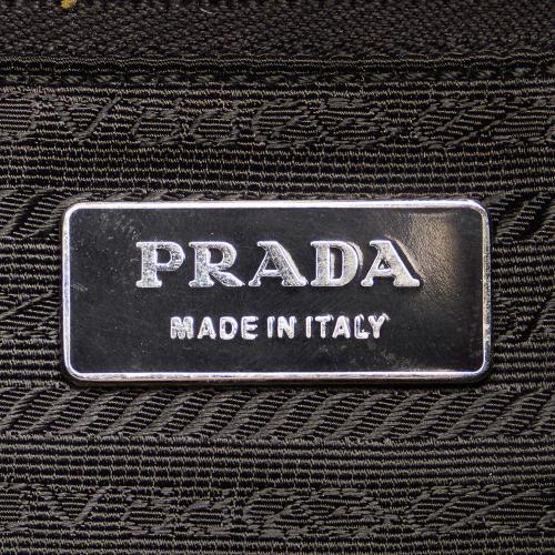 Prada Canvas Shoulder Bag