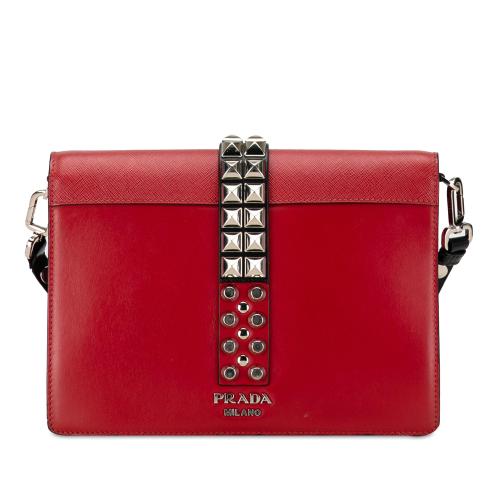 Prada City Calf and Saffiano Elektra Crossbody Bag