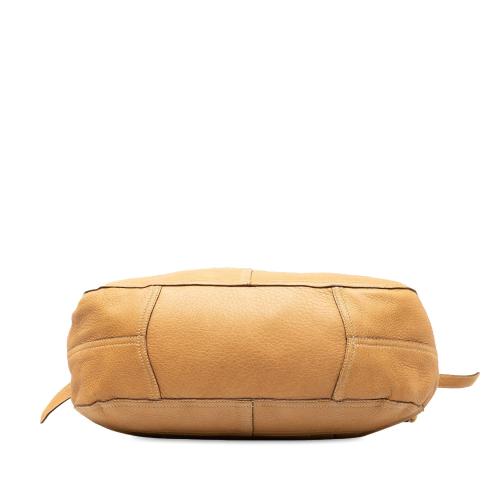 Prada Deerskin Leather Shoulder Bag