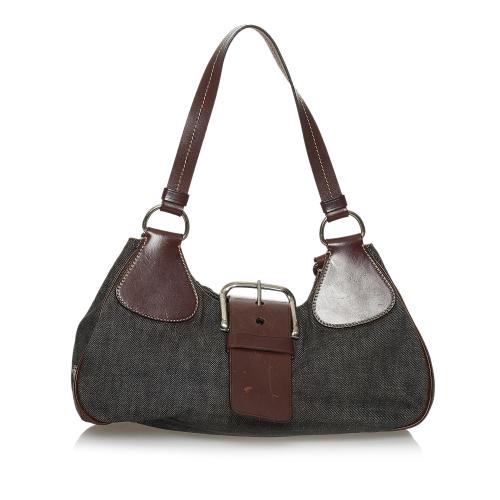 Prada Denim Shoulder Bag