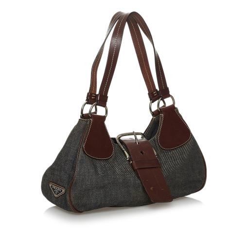 Prada Denim Shoulder Bag