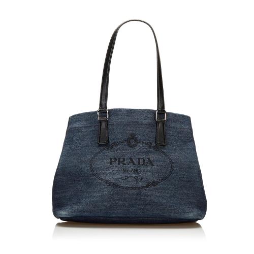 Prada Denim Tote