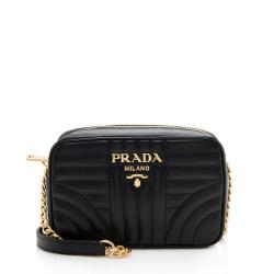 Prada Calfskin Diagramme Camera Bag