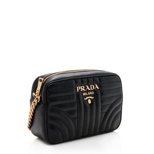 Prada Calfskin Diagramme Camera Bag