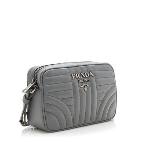 Prada Calfskin Diagramme Crossbody