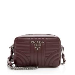 Prada Calfskin Diagramme Crossbody