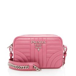 Prada Calfskin Diagramme Crossbody