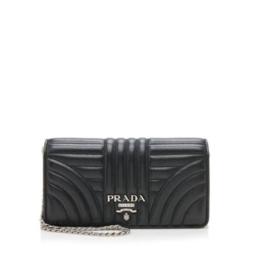 Prada Calfskin Diagramme Mini Bag