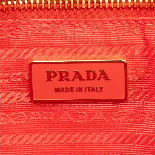 Prada Fiocco Bow Tessuto Tote