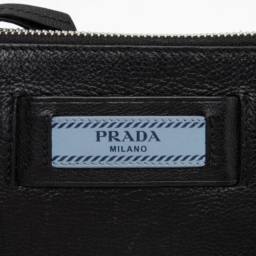 Prada Glace Calf Etiquette Pochette