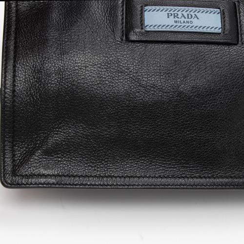 Prada Glace Calf Etiquette Pochette