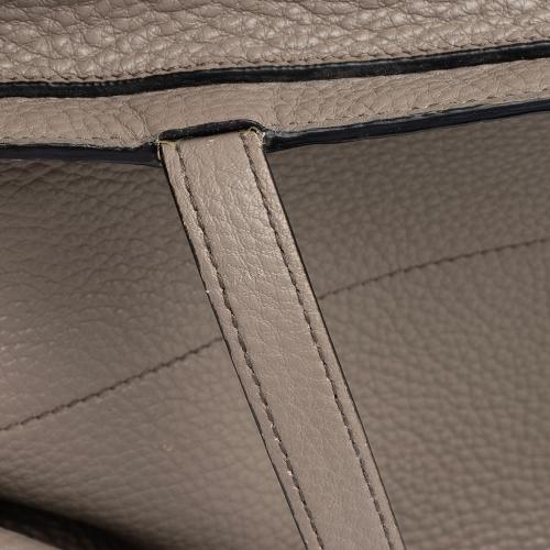 Prada Grained Leather Shopping Tote