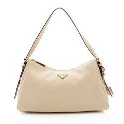 Prada Leather Aimee Large Shoulder Bag