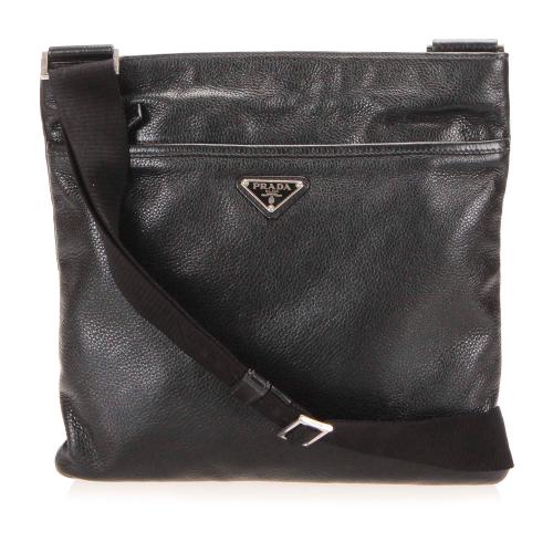 Prada Leather Crossbody Bag