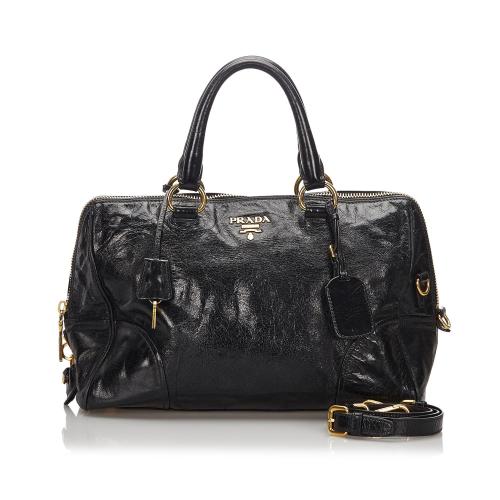 Prada Nappa Leather Convertible Satchel