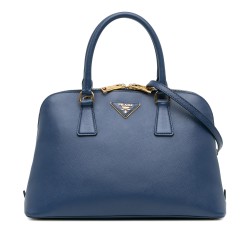 Prada Medium Saffiano Lux Promenade Satchel