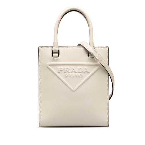 Prada Mini Logo Drill Satchel