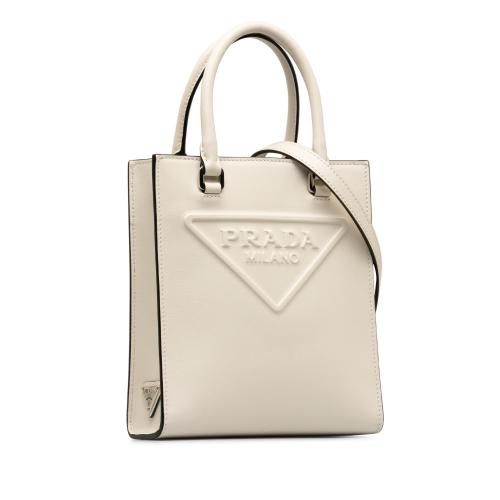 Prada Mini Logo Drill Satchel