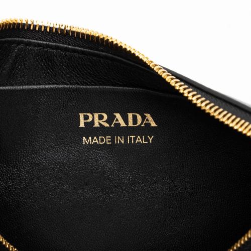 Prada Nappa Leather Arque Shoulder Bag