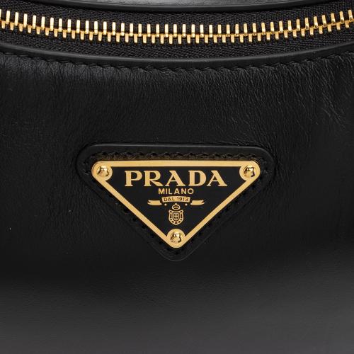 Prada Nappa Leather Arque Shoulder Bag