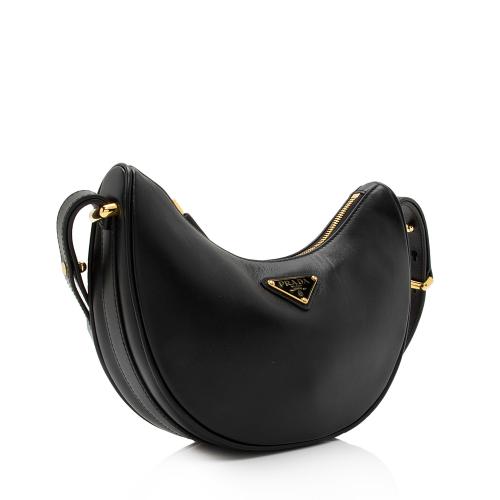 Prada Nappa Leather Arque Shoulder Bag