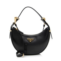 Prada Nappa Leather Arque Shoulder Bag