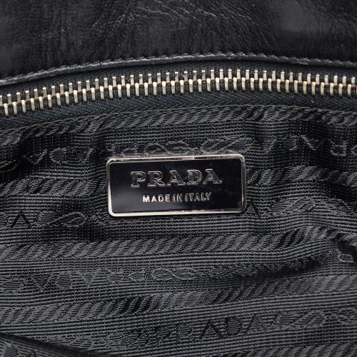 Prada Nappa Leather Tote Bag