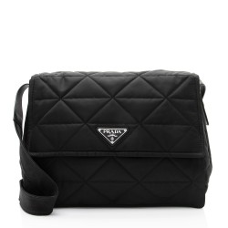 Prada Padded Re-Nylon Flap Messenger