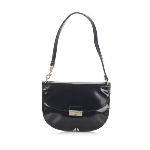 Prada Patent Leather Shoulder Bag