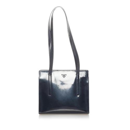 Prada Patent Leather Shoulder Bag