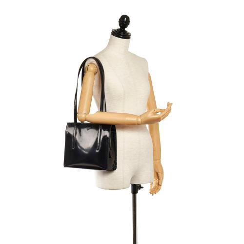 Prada Patent Leather Shoulder Bag