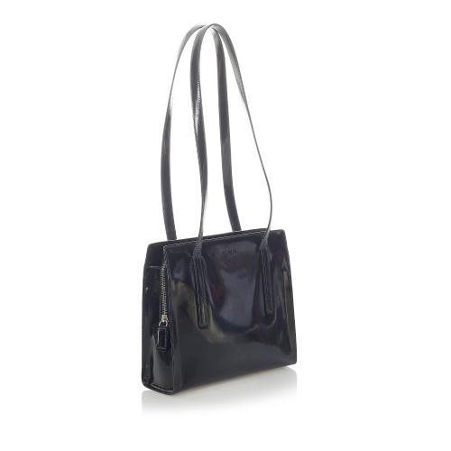 Prada Patent Leather Shoulder Bag