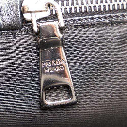 Prada Printed Tessuto Satchel