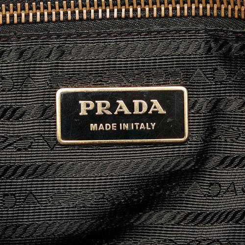 Prada Ruffled Tessuto Tote Bag