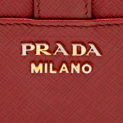 Prada Saffiano Cahier Chain Clutch