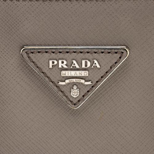 Prada Saffiano Cuir Buckle Tote