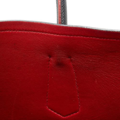 Prada Saffiano Cuir Double Handle Medium Tote