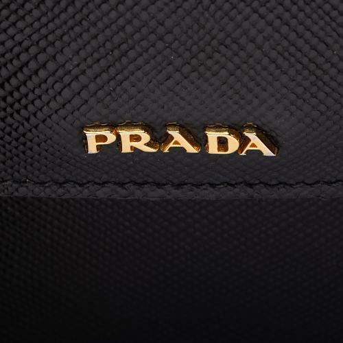 Prada Saffiano Cuir Double Handle Medium Tote