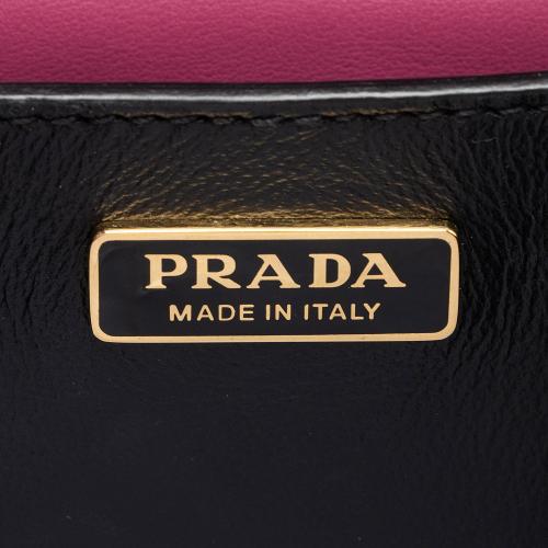 Prada Calfskin Cahier Shoulder Bag