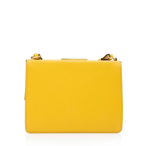 Prada Saffiano Leather Light Frame Crossbody