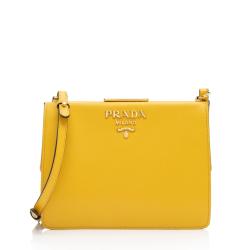 Prada Saffiano Leather Light Frame Crossbody