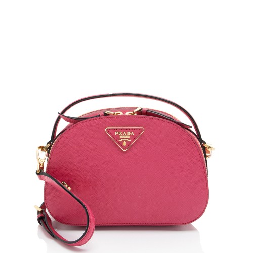 Prada Saffiano Leather Lux Odette Crossbody