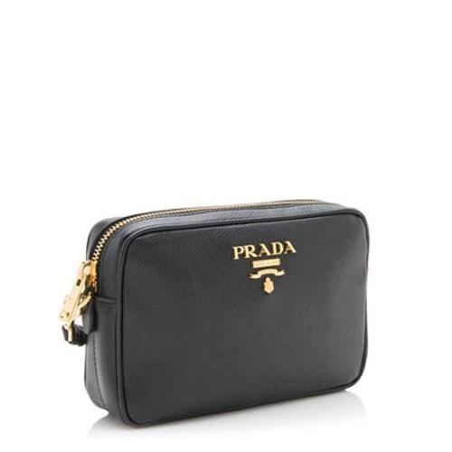 Prada Saffiano Leather Medium Camera Bag