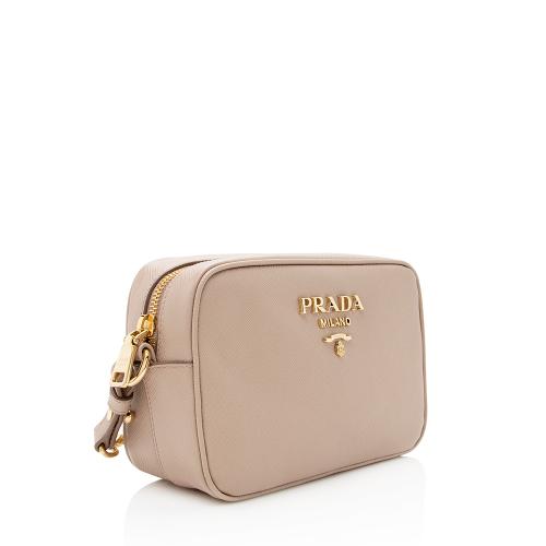 Prada Saffiano Leather Mini Camera Bag