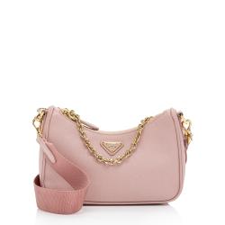 Prada Saffiano Leather Mini Shoulder Bag