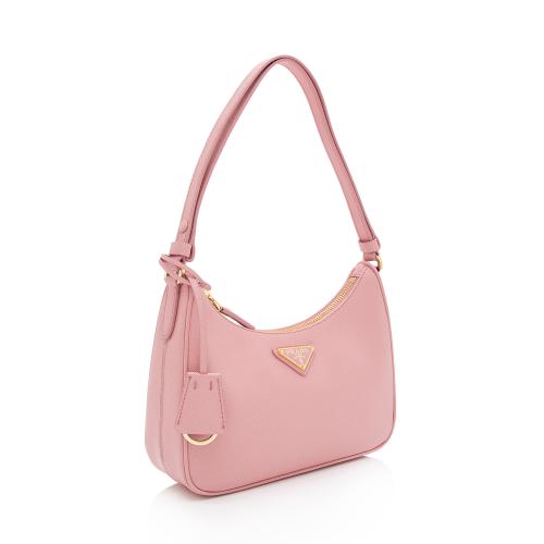 Prada Saffiano Leather Re-Edition 2000 Mini Hobo