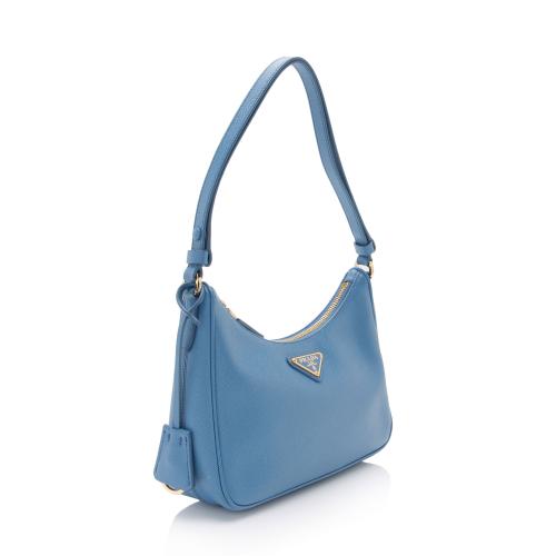 Prada Saffiano Leather Re-Edition 2000 Mini Hobo