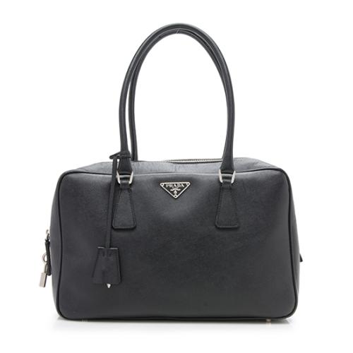 Prada Saffiano Lock Satchel