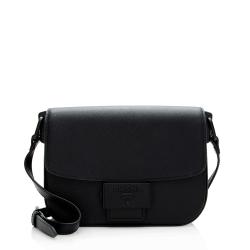 Prada Saffiano Lux Embleme Crossbody